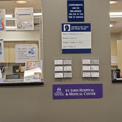 Lakeshore Ear, Nose & Throat Center - There are 10 ENT doctors working here.  Today is only are 4 in this office. Usually I am a patient at the 23 mile office.