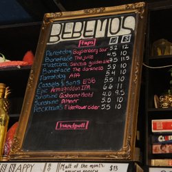 Bebemos - Drink menu