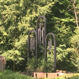 Hugest wide chimes I've ever seen. Too bad they were silenced. I'm sure the neighbors need them that way. Hugest wide chimes I've ever seen. Too bad they were silenced. I'm sure the neighbors need them that way.
