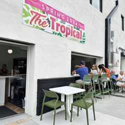 The Tropical CB - Ground floor and outdoor seating
