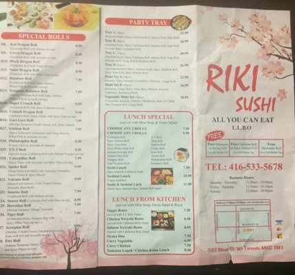 Menu photo 8 Riki Sushi Toronto, ON Menu photo 8 Riki Sushi Toronto, ON
