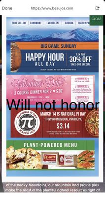 Beau Jo's Colorado Style Pizza by null