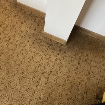 Flamingo Las Vegas - Dirty carpet all throughout the room which I presume is causing the mold/mildew smell - Hotels Near Me - Las Vegas, Nevada