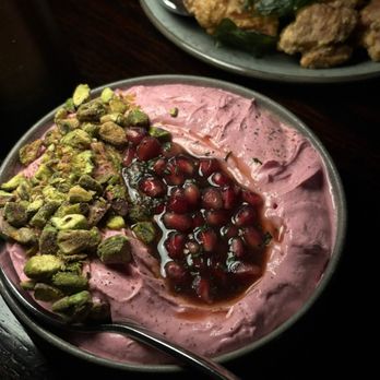 Amba - Beet root raita ($11) - Indian Near Me - Cleveland, Ohio Amba - Beet root raita ($11) - Indian Near Me - Cleveland, Ohio