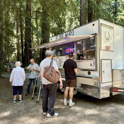 Tacos + Redwoods + Family = Great Lunch!