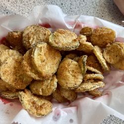 The Ranch House - Yum! Fried pickles!