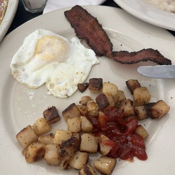 The Monument Café - This was the light breakfast and it was perfect for me! - American Near Me - Georgetown, Texas