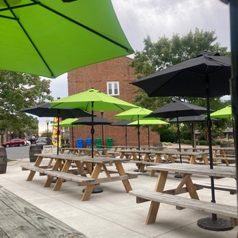 The Brew Room - Outside patio - Brewpubs Near Me - Locust, North Carolina