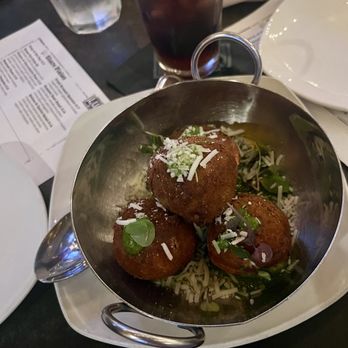 Luce Bar & Kitchen - Short rib balls - American Near Me - San Diego, California Luce Bar & Kitchen - Short rib balls - American Near Me - San Diego, California