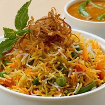 Bombay Touch - a bowl of vegetable birya - Indian Near Me - Hamilton, Ontario Bombay Touch - a bowl of vegetable birya - Indian Near Me - Hamilton, Ontario
