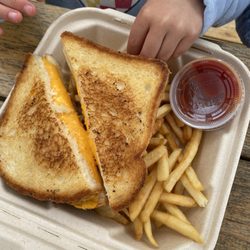 Grilled Cheese & Fries