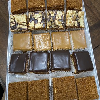 Venice Classic Pastry and Deli - a tray of desserts - Bakeries Near Me - La Crescenta, California