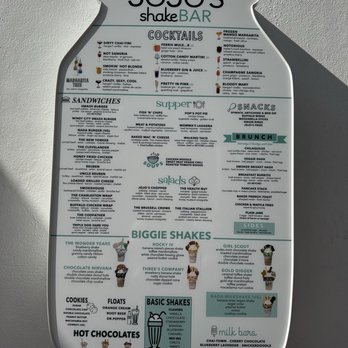 JoJo's Shake Bar - Orlando - Menu - Desserts Near Me - Orlando, Florida JoJo's Shake Bar - Orlando - Menu - Desserts Near Me - Orlando, Florida