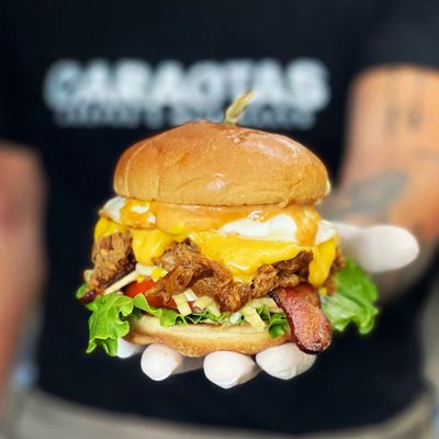 Photo of Caraotas Nyc  - Brooklyn, NY, US. Best Burgers in Town ! Find us on your favorite delivery platform as (CARAOTAS NYC)