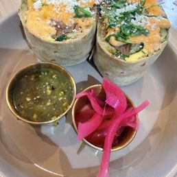 Pork Adobo Breakfast Burrito
