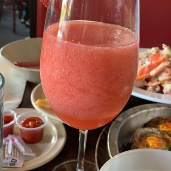 Bob Chinn's Crab House - Frozen Rose- not very flavorful. I did not like or enjoy. - Seafood Near Me - Wheeling, Illinois