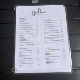 Menu Menu