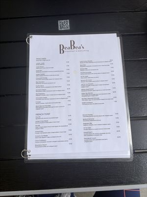 Menu photo 2 Bea Bea's Burbank, CA Menu photo 2 Bea Bea's Burbank, CA