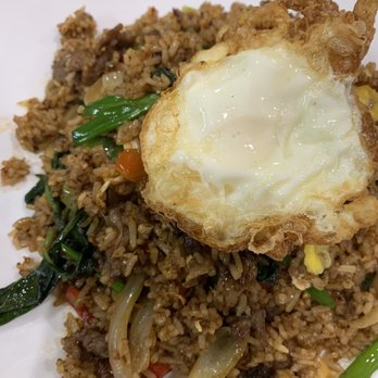 Chao Thai - SP.Basil Fried Rice with Fried Egg on top - Thai Near Me - Elmhurst, New York