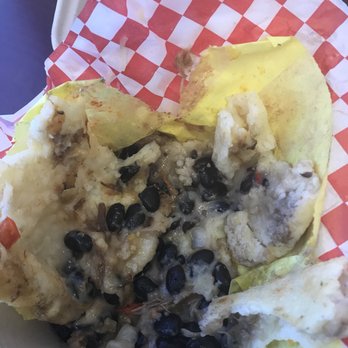 Zema - Practically the whole Arepa had to go in the trash. There is nothing worse than throwing food away. - Food Trucks Near Me - Los Angeles, California Zema - Practically the whole Arepa had to go in the trash. There is nothing worse than throwing food away. - Food Trucks Near Me - Los Angeles, California
