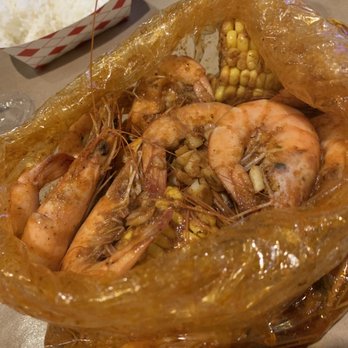 Backyard Bayou - 1lb shrimp (head on) - backyard style - hot - ($14 mp as of Nov 2019) w/ 2 corn on the cobs - Cajun/Creole Near Me - Union City, California Backyard Bayou - 1lb shrimp (head on) - backyard style - hot - ($14 mp as of Nov 2019) w/ 2 corn on the cobs - Cajun/Creole Near Me - Union City, California