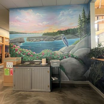 Wild Oats Bakery & Cafe - Artwork Inside - Bakeries Near Me - Brunswick, Maine