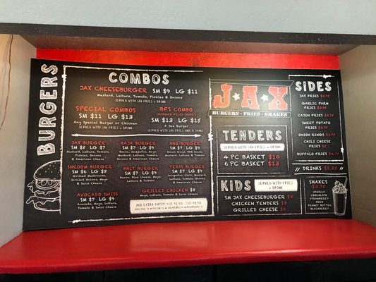 Menu photo 5 JAX Burger, Fries & Shakes Spring, TX Menu photo 5 JAX Burger, Fries & Shakes Spring, TX