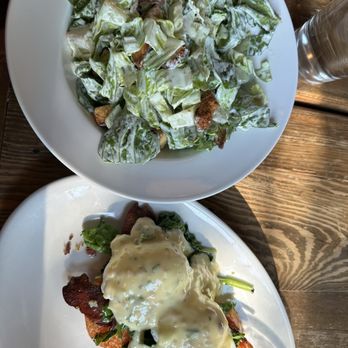 The Cottonwood Cafe - Blackstone with a side salad (ranch dressing) - Cafes Near Me - Sisters, Oregon The Cottonwood Cafe - Blackstone with a side salad (ranch dressing) - Cafes Near Me - Sisters, Oregon
