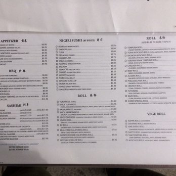 Shiro - Takeout menu - Japanese Near Me - Vancouver, British Columbia