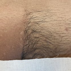 Bare Beauty By Brandy - Halfway through a Brazilian wax