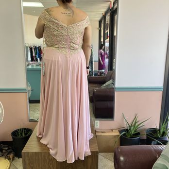 Hd Tailor & Cleaner - Our beautiful customer with alteration service for her stunning dress - Sewing & Alterations Near Me - Houston, Texas Hd Tailor & Cleaner - Our beautiful customer with alteration service for her stunning dress - Sewing & Alterations Near Me - Houston, Texas