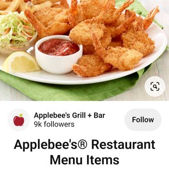 Applebee's Grill + Bar - When the double crunch shrimp were actually worth ordering. - American Near Me - Crestview, Florida Applebee's Grill + Bar - When the double crunch shrimp were actually worth ordering. - American Near Me - Crestview, Florida