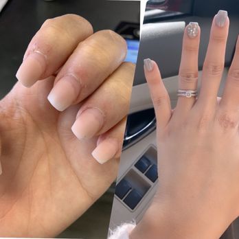 Royal Nails & Spa - My fill at prior nail salon, my nails after fixed by lee . - Nail Salons Near Me - Oceanside, California Royal Nails & Spa - My fill at prior nail salon, my nails after fixed by lee . - Nail Salons Near Me - Oceanside, California