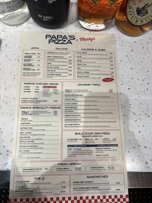 Menu photo 4 Marky's Kitchen and Bar Shelby Township, MI