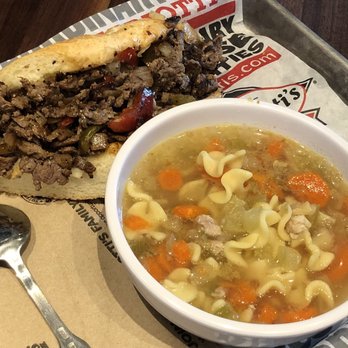 Capriotti's Sandwich Shop - Cheese steak and chicken soup. Both so good! - Sandwiches Near Me - Lehi, Utah Capriotti's Sandwich Shop - Cheese steak and chicken soup. Both so good! - Sandwiches Near Me - Lehi, Utah