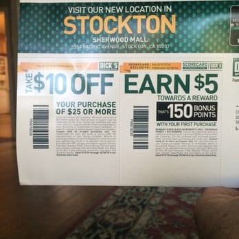 DICK'S Sporting Goods - Check your mail for special grand opening coupons. - Sports Wear Near Me - Stockton, California