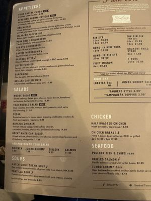 Menu photo 1 Great American Steakhouse El Paso, TX Menu photo 1 Great American Steakhouse El Paso, TX