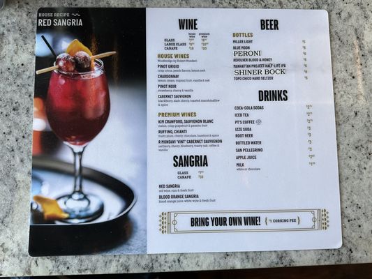 Menu photo 2 Spin Pizza Frisco, TX
