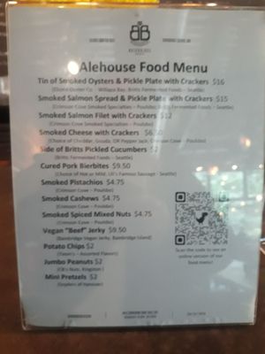 Menu photo 3 Bainbridge Brewing Alehouse Bainbridge Island, WA
