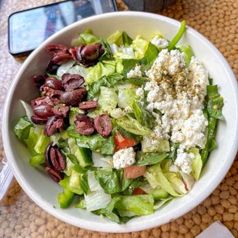 Nish Nush - Greek Salad - Vegetarian Near Me - New York, New York