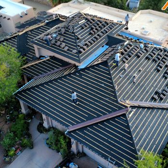 Quality Roofing Restorations - Tile roof in progress batten system going up on premium self adhered underlayment - Roofing Near Me - Las Cruces, New Mexico Quality Roofing Restorations - Tile roof in progress batten system going up on premium self adhered underlayment - Roofing Near Me - Las Cruces, New Mexico