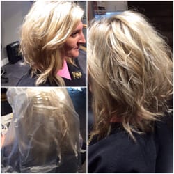 The Looking Glass Beauty Lounge - Lovely icy blonde by Shauntelle