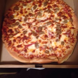 Eno's Pizza - A $20 'All Meat' pizza. Pretty much nothing more than a sausage pizza.