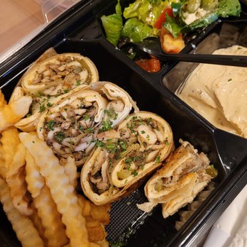 Maan's Mediterranean Grill - Ma'am chicken shawarma special - Mediterranean Near Me - Oceanside, California