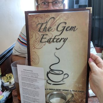 The Gem Eatery - Been 15 minutes so far and no waitress to take our order but we do have beverages! - Breakfast & Brunch Near Me - Margate, Florida The Gem Eatery - Been 15 minutes so far and no waitress to take our order but we do have beverages! - Breakfast & Brunch Near Me - Margate, Florida