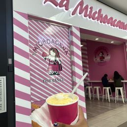 Outside LA Michoacana