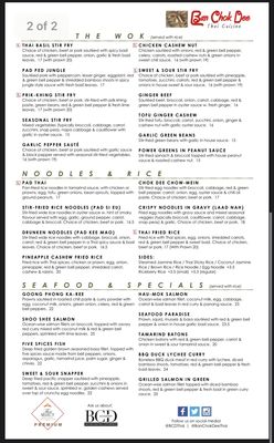 Menu photo 3 Ban Chok Dee Thai Cuisine-Langley Langley, BC Menu photo 3 Ban Chok Dee Thai Cuisine-Langley Langley, BC