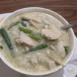 Golden Thai Restaurant  - Green curry with chicken