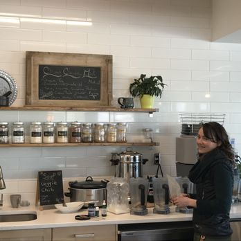 Purearth Organics - Rebekah brewing up her daily elixer. - Organic Stores Near Me - Red Deer, Alberta Purearth Organics - Rebekah brewing up her daily elixer. - Organic Stores Near Me - Red Deer, Alberta