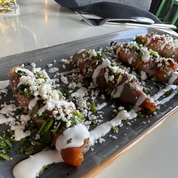 The Biergarten Atlantic City - Bacon-wrapped jalapenos - Cocktail Bars Near Me - Atlantic City, New Jersey The Biergarten Atlantic City - Bacon-wrapped jalapenos - Cocktail Bars Near Me - Atlantic City, New Jersey